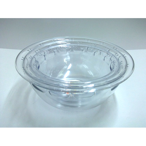 투명믹싱볼(투명플라스틱그릇) - 단단한 재질